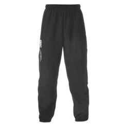 Rugby Gear Shop 42 Canterbury Childrens/Kids Cuffed Ankle Tracksuit Bottoms (Black)