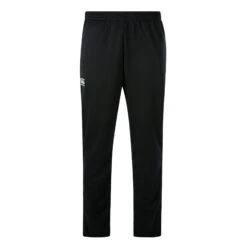 Canterbury Unisex Adult Stretch Tapered Tracksuit Bottoms (Black)