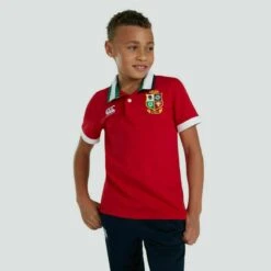Canterbury CCC British & Irish Lions 21 Ss Classic Rugby Shirt Kids QA004817A70 Red -Rugby Gear Shop k48339f1a448197b1e69c35f0044ba78a