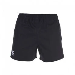 Canterbury Childrens Teens Professional Elasticated Sports Shorts (Black)