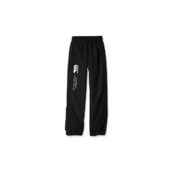 Canterbury Unisex Adult Cuffed Ankle Tracksuit Bottoms (Black/White)