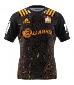 Adidas Chiefs Adults Home Rugby Shirt ED7956 Black