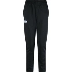 CANTERBURY STRETCH TAPERED PANT JUNIOR, BLACK