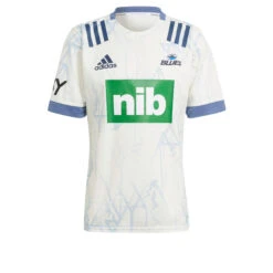 Adidas Blues Mens Primeblue Rugby Shirt GK3788 White