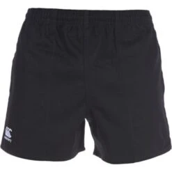 CANTERBURY PROFESSIONAL POLY SHORT JUNIOR, BLACK